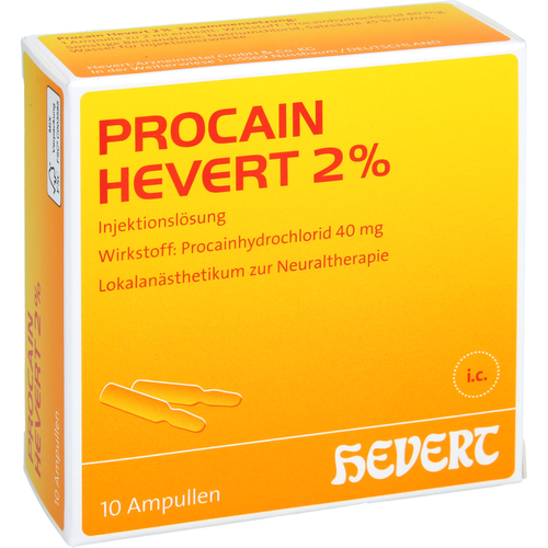 Procain Hevert 2% 10x2 ml Hevert-Arzneimittel bei onfy.de kaufen 19771711