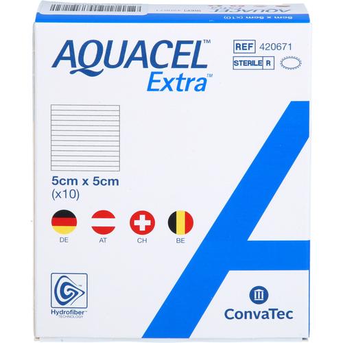 Aquacel Extra 5x5 cm Verband 10 St Docpharm bei onfy.de kaufen 19846478