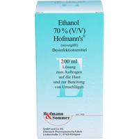Ethanol 70% (v/V) Hofmann's null