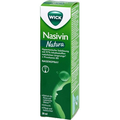Wick Nasivin Natura Nasenspray 20 ml WICK Pharma - Zweigniederlassung der Procter & Gamble bei onfy.de kaufen 19524065