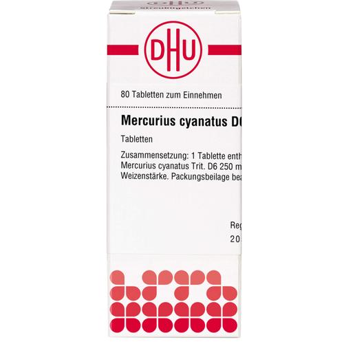 Mercurius Cyanat D 6 80 St DHU-Arzneimittel bei onfy.de kaufen 02116646