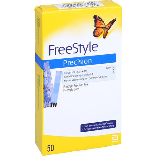 Freestyle Precision Blutzuckerteststreifen 50 St Abbott bei onfy.de kaufen 19399915