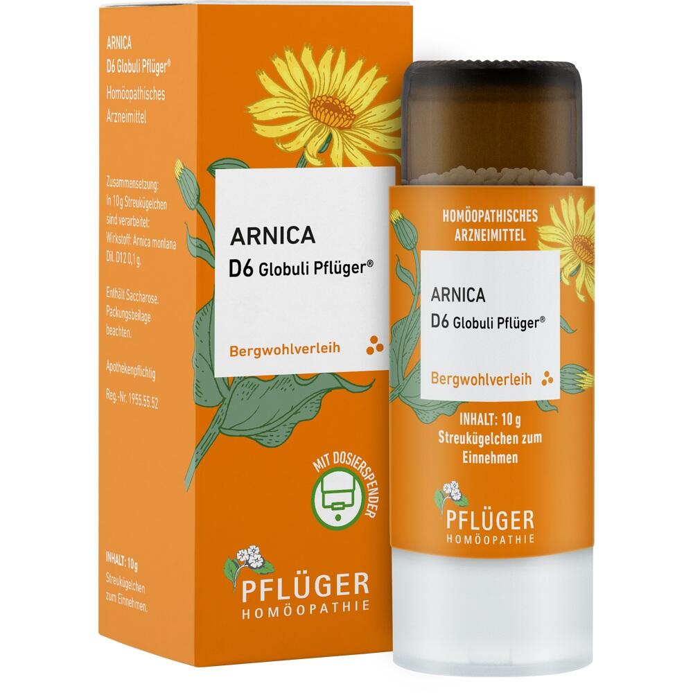 Arnica D6 Globuli Pflüger Globulispender null