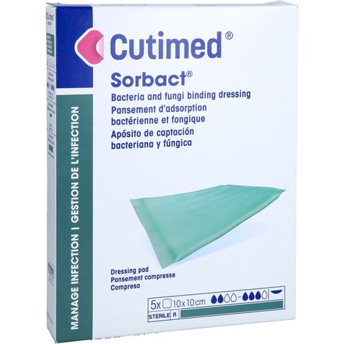 Cutimed Sorbact Saugkompressen 10x10 cm 5 St adequapharm bei onfy.de kaufen 19631163