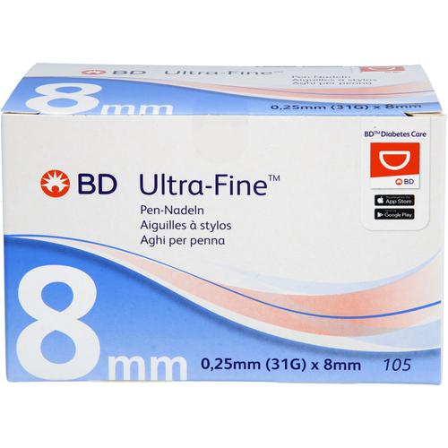 Bd Ultra-Fine Pen-Nadeln 8 Mm 31 G 0.25 Mm 105 St ToValCare bei onfy.de kaufen 20059283