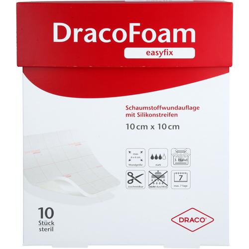 Dracofoam Easyfix Schaumstoff Wundauflage 10x10cm 10 St Dr. Ausbüttel bei onfy.de kaufen 19156839