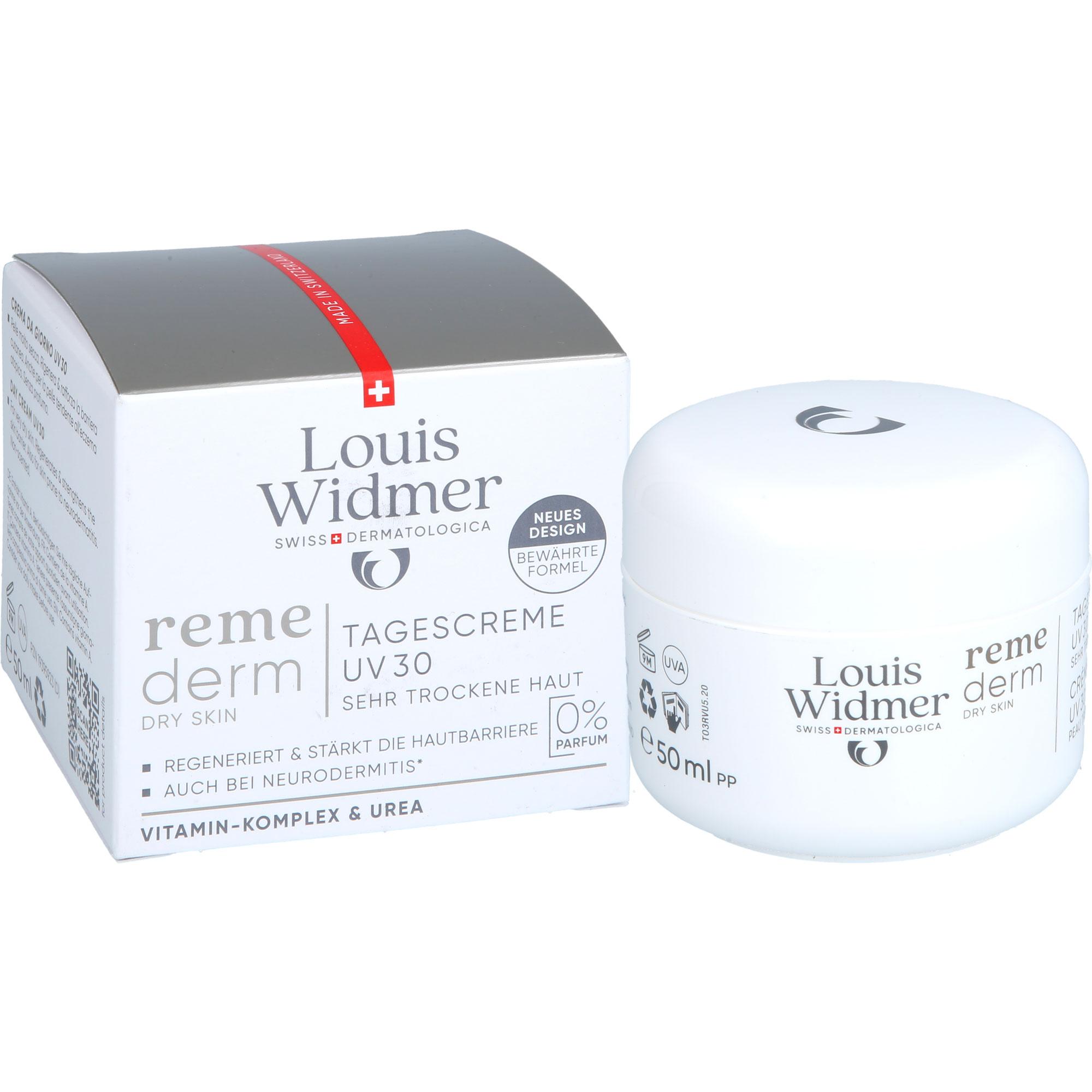 Widmer Remederm Dry Skin Tagescreme Uv30 Op 50 ml LOUIS WIDMER bei onfy.de kaufen 19395923