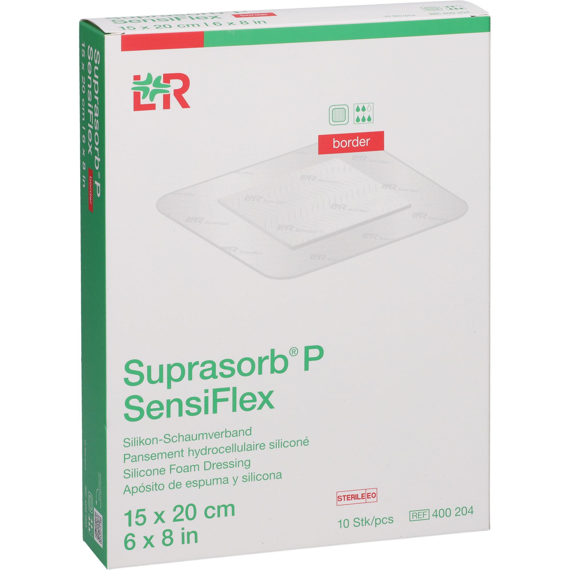 Suprasorb P Sensiflex Border 15x20 cm 10 St Lohmann & Rauscher bei onfy.de kaufen 19445348