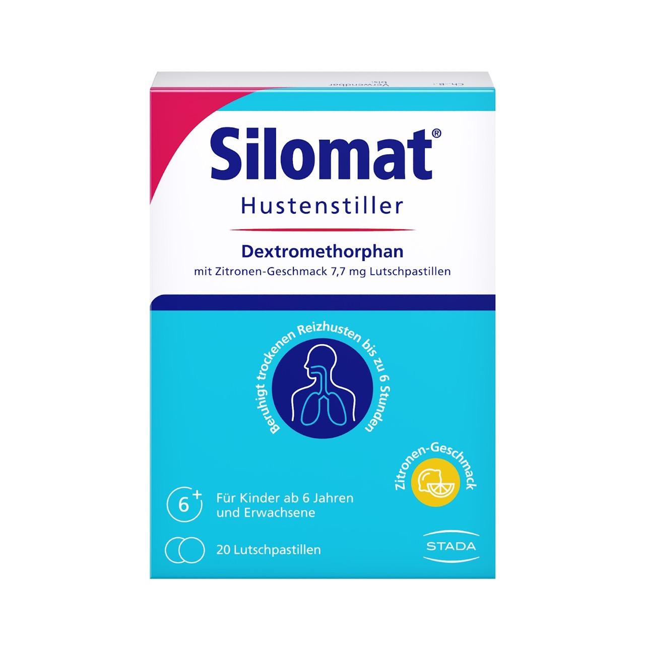 Silomat Hustenstiller Dmp Zitronen-Geschmack 7.7mg null