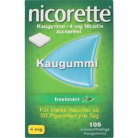 Nicorette 4mg Freshmint Kaugummi null