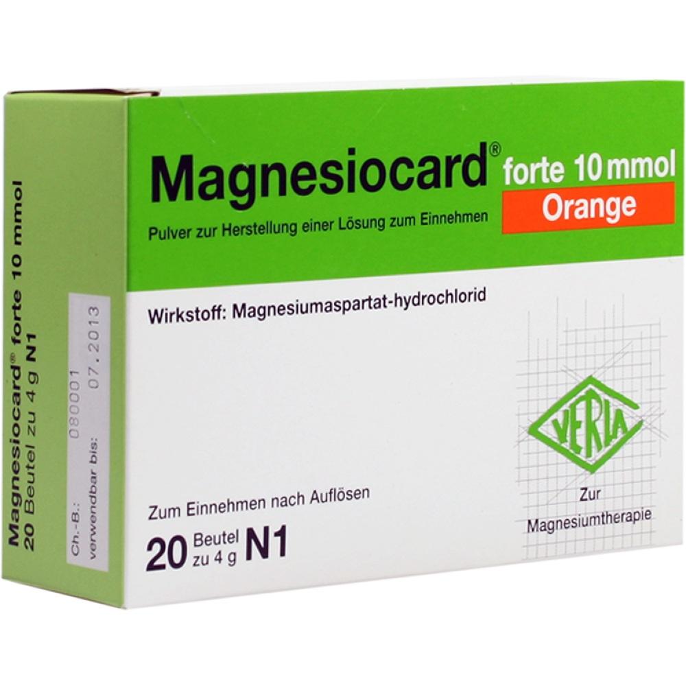 Magnesiocard Forte 10 Mmol Orange