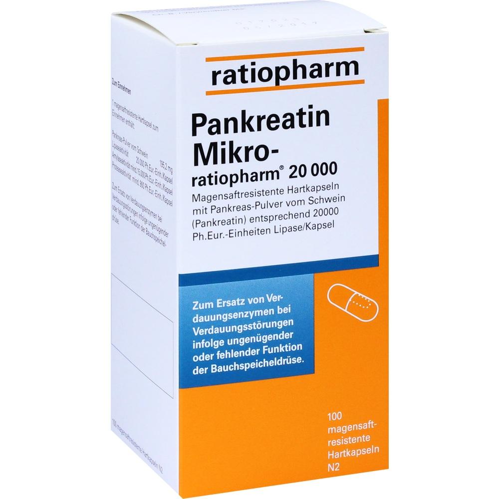 Pankreatin Mikro-Ratiopharm 20000 null
