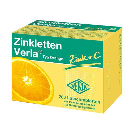 Zinkletten Verla Orange null