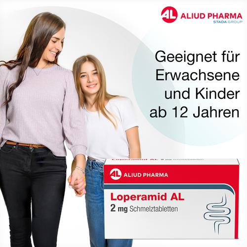 Loperamid Al 2 mg Schmelztabletten 12 St ALIUD Pharma bei onfy.de kaufen 15610187