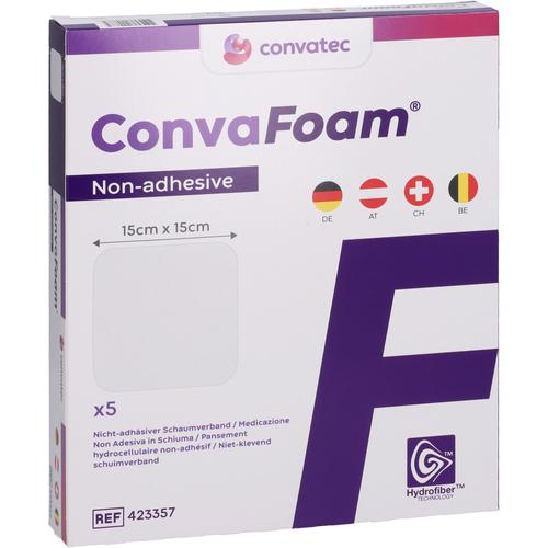 Convafoam Nicht-Adhäsiv Schaumverband 15x15 cm 5 St 1001 Artikel Medical bei onfy.de kaufen 19883255