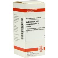 Antimonium Sulf Aurant D 6 null