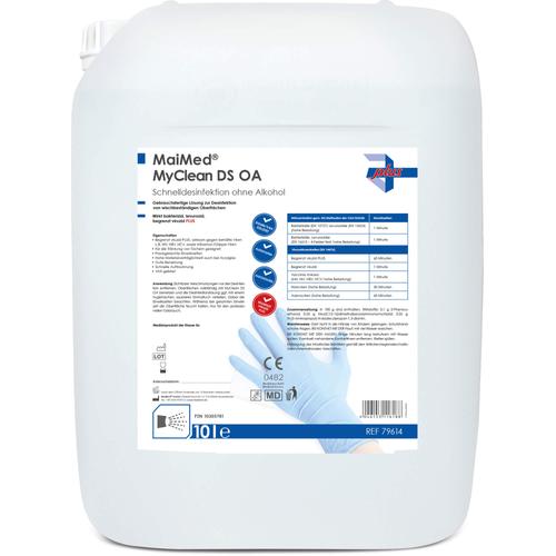Myclean Ds Oa Schnelldesinfekt.o.alkohol Neut.plus 10 l MaiMed bei onfy.de kaufen 10305781