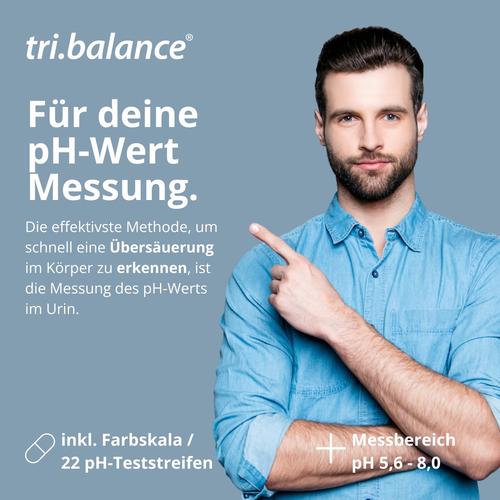Tri.balance Ph-Teststreifen Pocket 22 St tri.balance base products bei onfy.de kaufen 11100101
