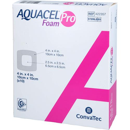 Aquacel Foam pro 10x10 cm Hydrofiber Schaumverband 10 St EurimPharm Arzneimittel bei onfy.de kaufen 19103671