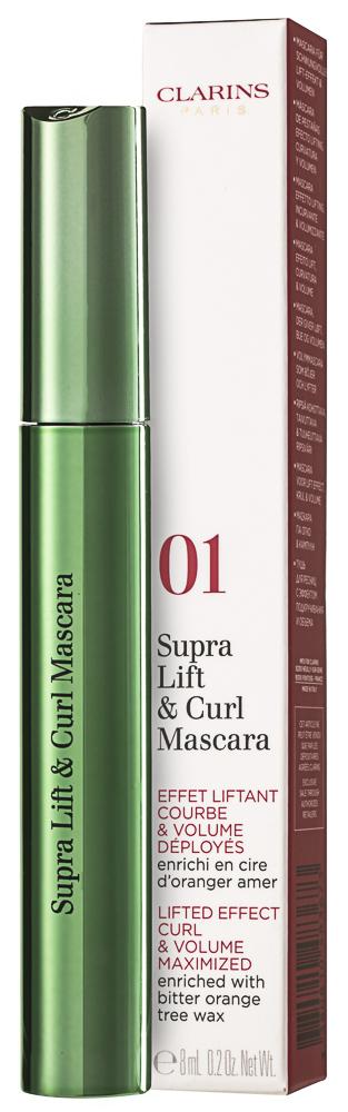 Clarins Supra Luft & Curl Mascara 8 ml / 01 Intense Black Clarins Société Par Actions Simplifiée bei onfy.de kaufen 03380810483673