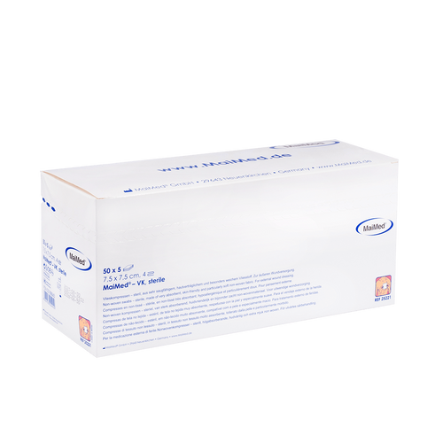 Maimed - Vlieskompressen Steril 7.5cmx7.5cm 4-Fach 50x5 St MaiMed bei onfy.de kaufen 03188843
