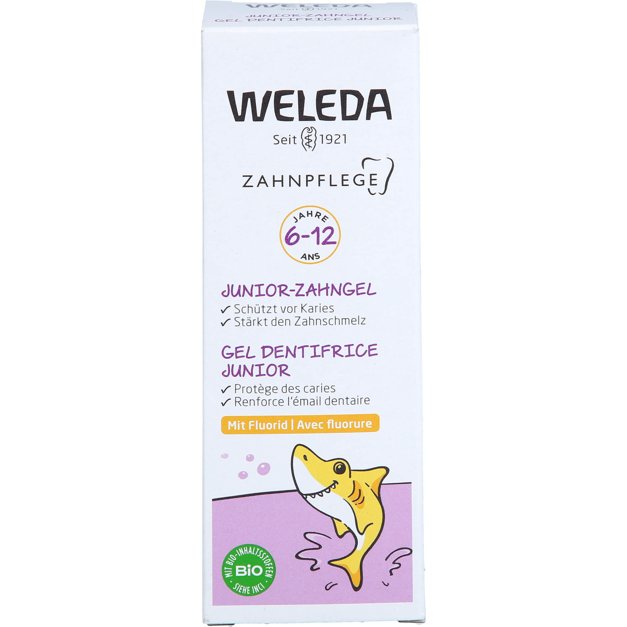 Weleda Junior-Zahngel mit Fluorid null