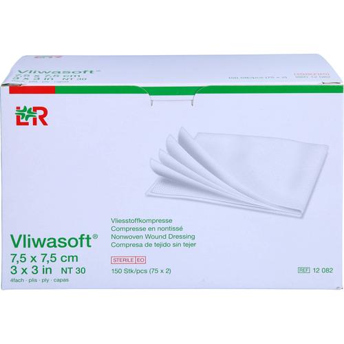 Vliwasoft Vlieskompressen 7.5x7.5 cm Steril 4L. 150 St Acti Medi bei onfy.de kaufen 17834206