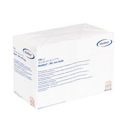 Mullkompressen 10x20 8Fach Unsteril 100 St MaiMed bei onfy.de kaufen 02070358