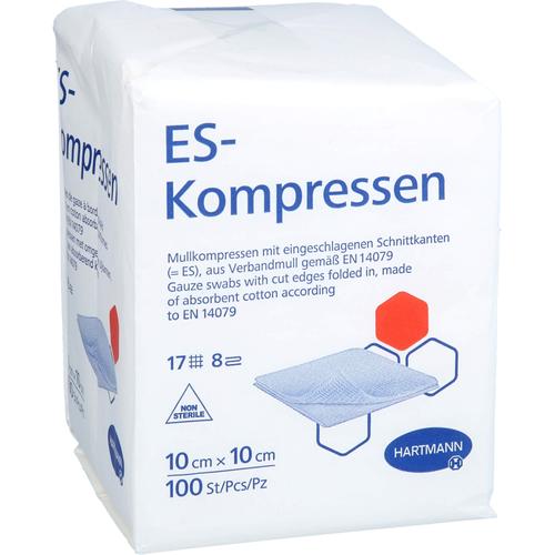 Es-Kompressen Unsteril 10x10 cm 8Fach 100 St Medi-Spezial bei onfy.de kaufen 19130627
