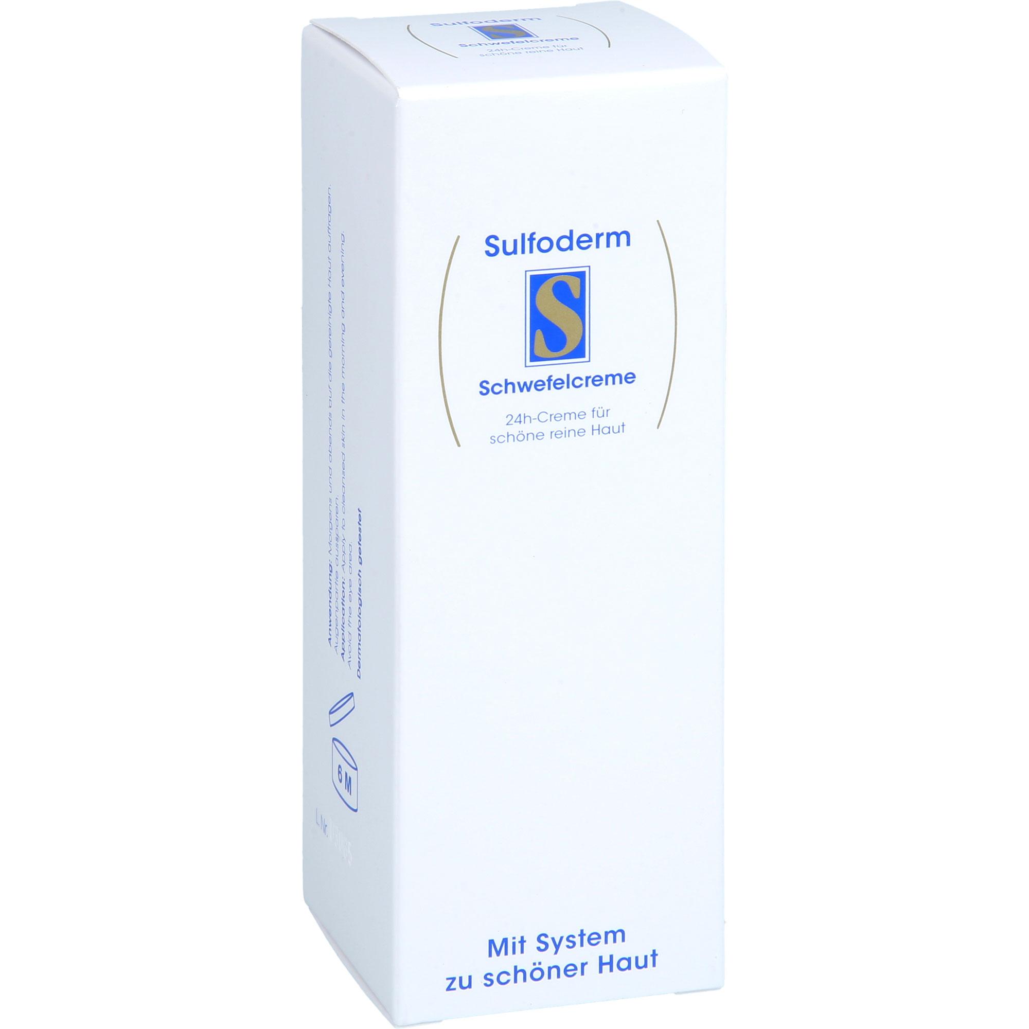 Sulfoderm S Schwefelcreme 50 ml ECOS Vertriebs bei onfy.de kaufen 20300603