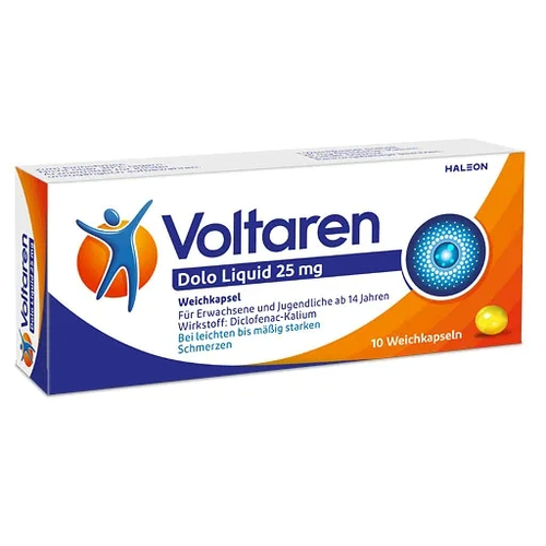 Voltaren Dolo Liquid 25mg 10 St Haleon Germany bei onfy.de kaufen 05023922