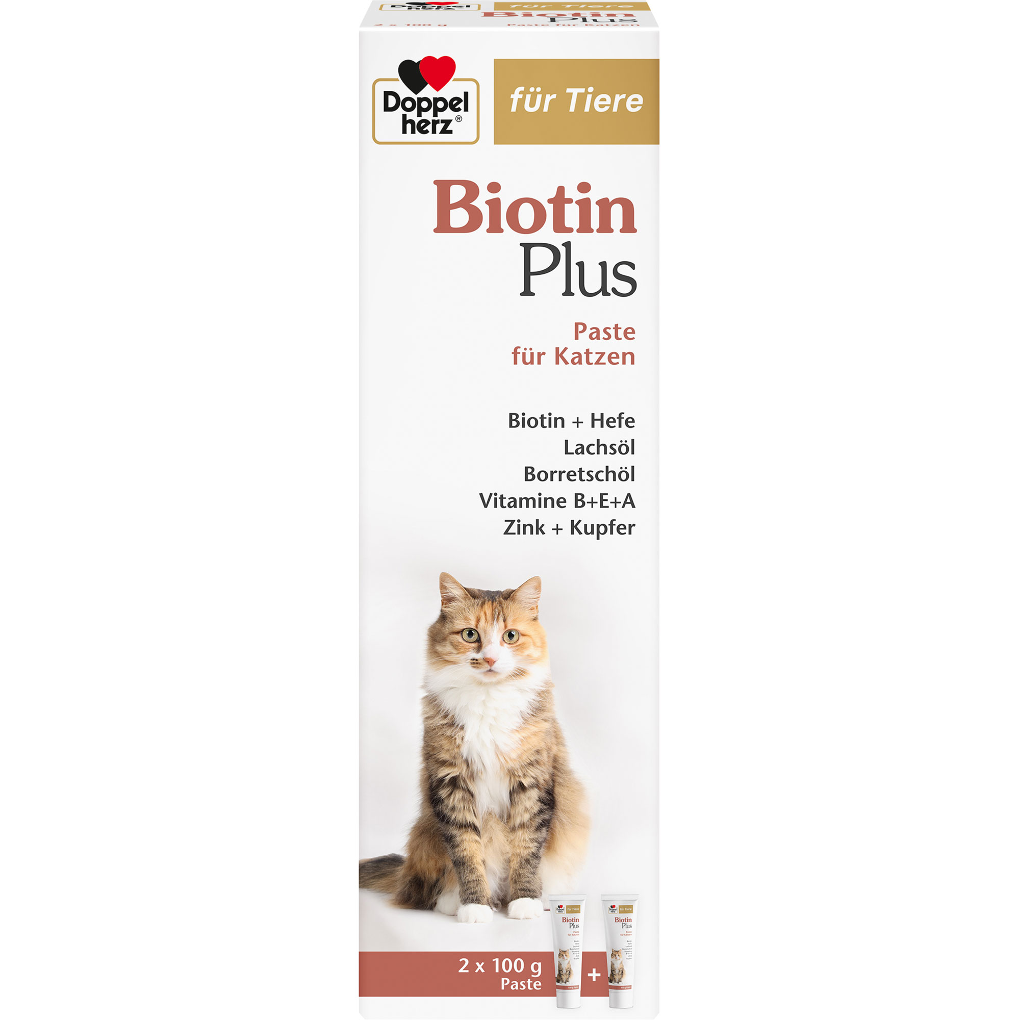 Doppelherz für Tiere Biotin Plus Paste Katze null