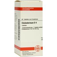 Cholesterinum D 4 null