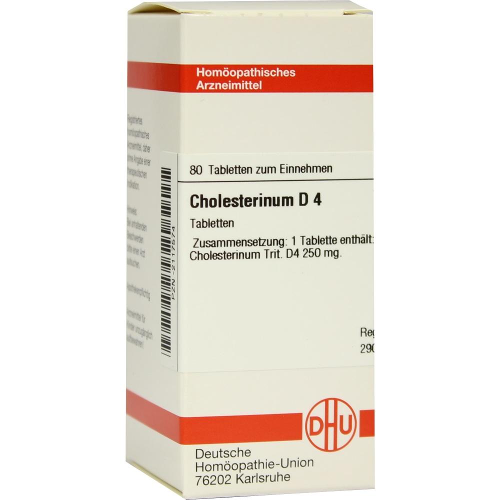 Cholesterinum D 4 null