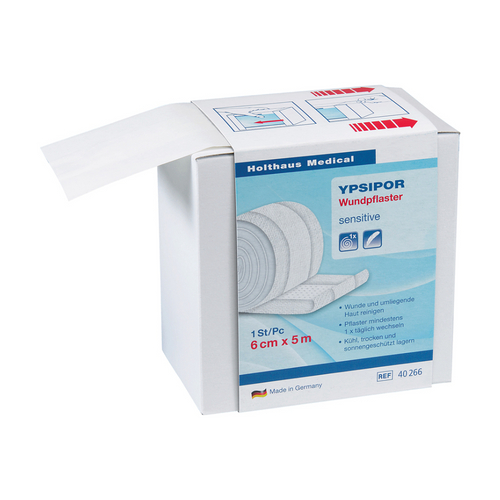 Wundpflaster Vlies Ypsipor 6cmx5M 1 St Holthaus Medical bei onfy.de kaufen 03271366
