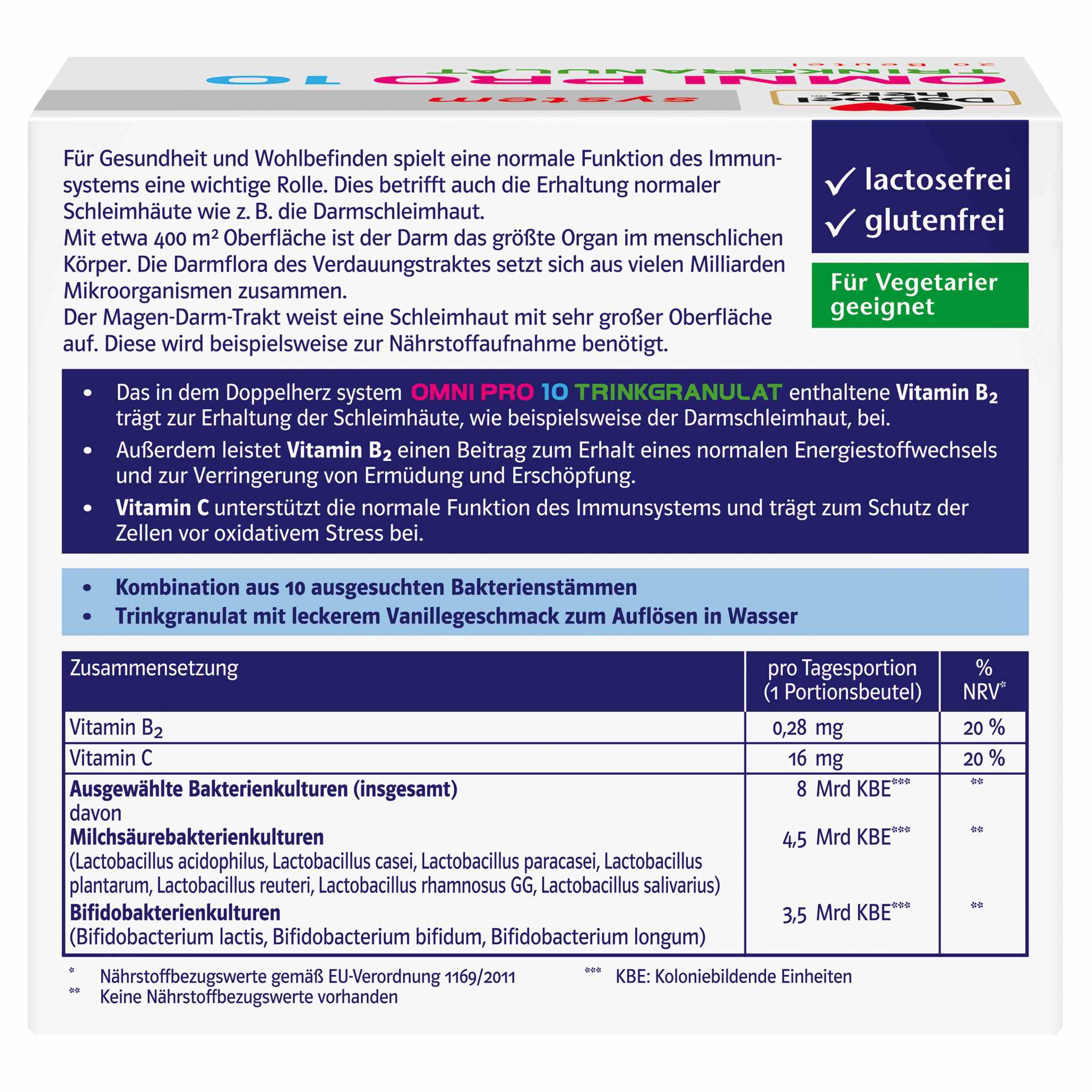 Doppelherz Omni pro 10 System 20 St Queisser Pharma bei onfy.de kaufen 18440366