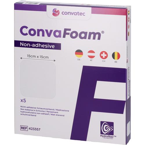 Convafoam Nicht-Adhäsiv Schaumverband 15x15 cm 5 St 1001 Artikel Medical bei onfy.de kaufen 19883255