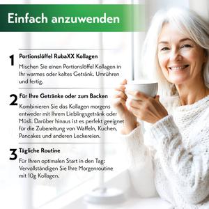 Erfahrungen mit Rubaxx Kollagen Pulver - 21 Kundenbewertungen | onfy.de 19542554