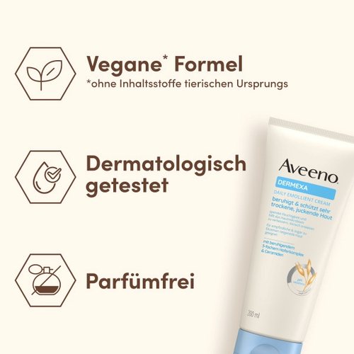 Aveeno Dermexa Emollientien Creme 200 ml Kenvue Germany GmbH (OTC) bei onfy.de kaufen 19342861