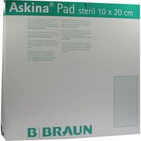 Askina Pad 20x10cm Nichthaft Wundauflage Steril