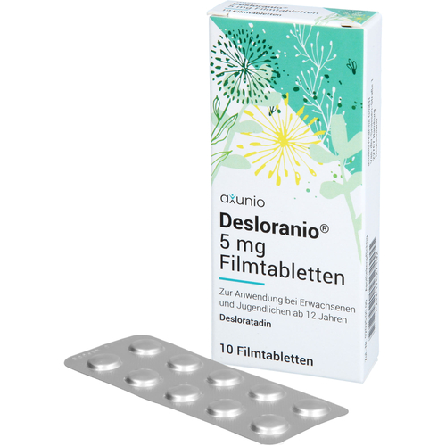 Desloranio 5 mg Filmtabletten 10 St axunio Pharma bei onfy.de kaufen 17627192