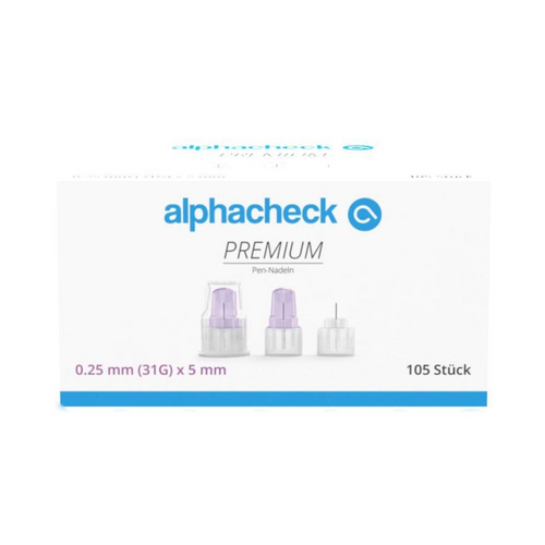 Alphacheck Premium Pen-Nadeln 31G X 5 Mm 105 St Berger Med bei onfy.de kaufen 16875284