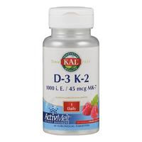 Vitamin D3 K2 1000 I. E. / 45 Mcg Activmelt Kal null