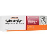 Hydrocortison-Ratiopharm 0.5% Creme null