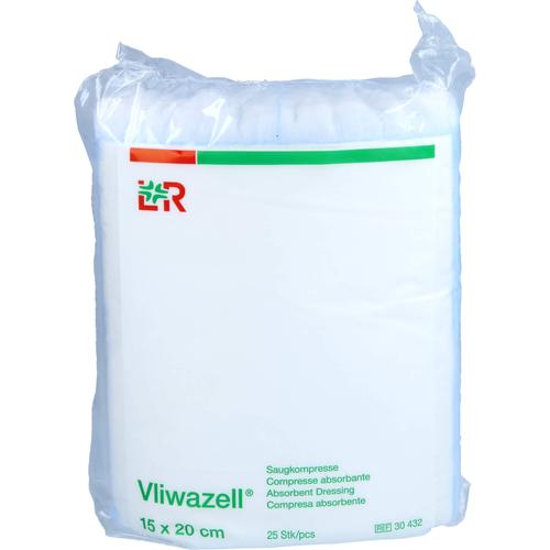Vliwazell Saugkompressen 15x20 cm Unsteril 25 St 1001 Artikel Medical bei onfy.de kaufen 14444396