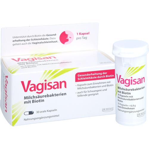 Vagisan Milchsäurebakterien mit Biotin 30 St Dr. August Wolff GmbH & Co.KG Arzneimittel bei onfy.de kaufen 19335708
