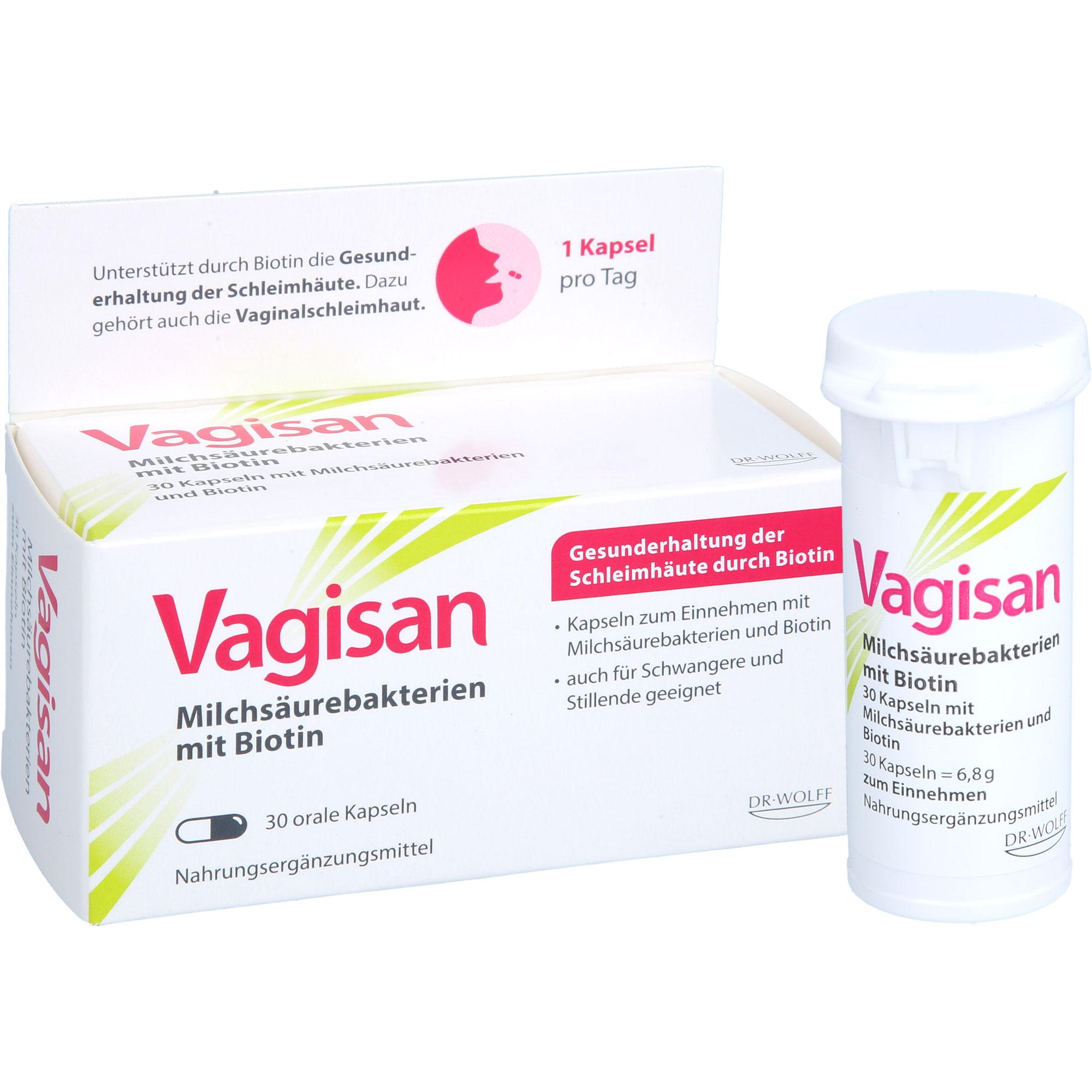 Vagisan Milchsäurebakterien mit Biotin 30 St Dr. August Wolff GmbH & Co.KG Arzneimittel bei onfy.de kaufen 19335708