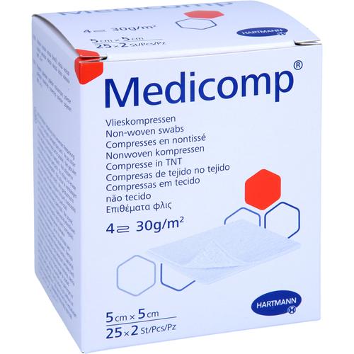 Medicomp Kompressen 5x5 cm Steril 25x2 St 1001 Artikel Medical bei onfy.de kaufen 12593979