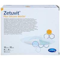 Zetuvit Plus Silicone Border Steril 10x10 cm null