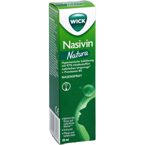 Wick Nasivin Natura Nasenspray 20 ml WICK Pharma - Zweigniederlassung der Procter & Gamble bei onfy.de kaufen 19524065